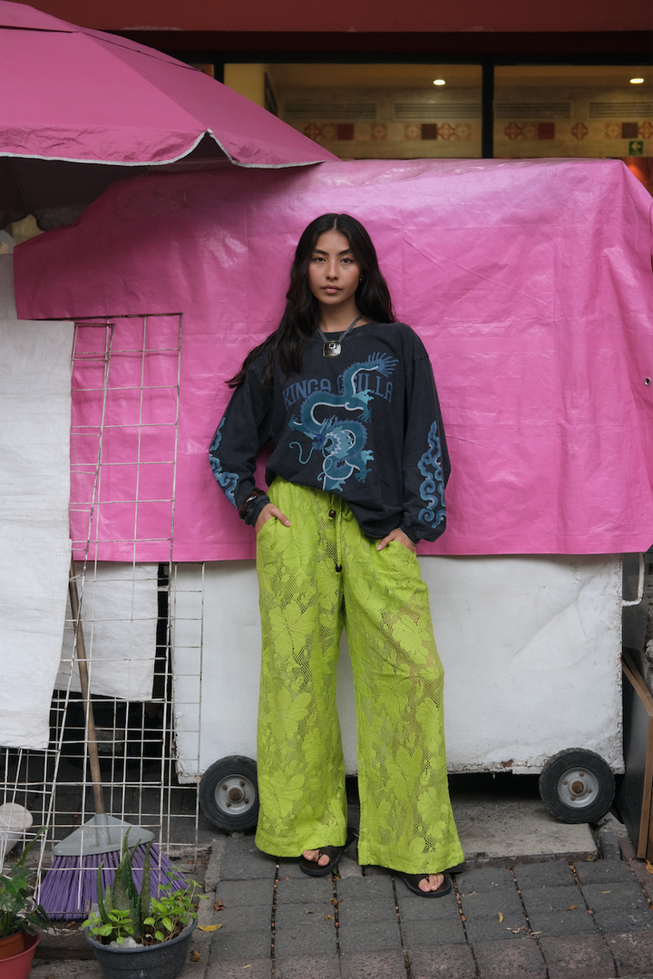 Rex Dragon Roses LS Tee