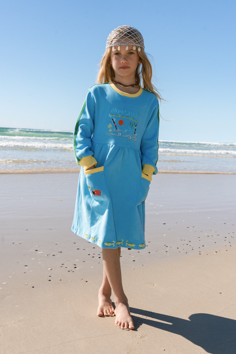 Blue Crush Jumper Dress PRE-SALE