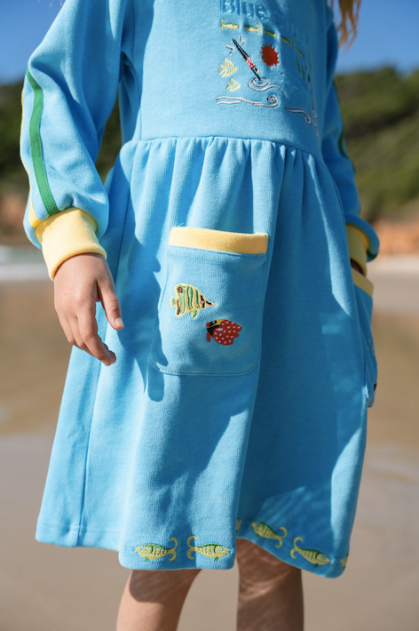 Blue Crush Jumper Dress PRE-SALE
