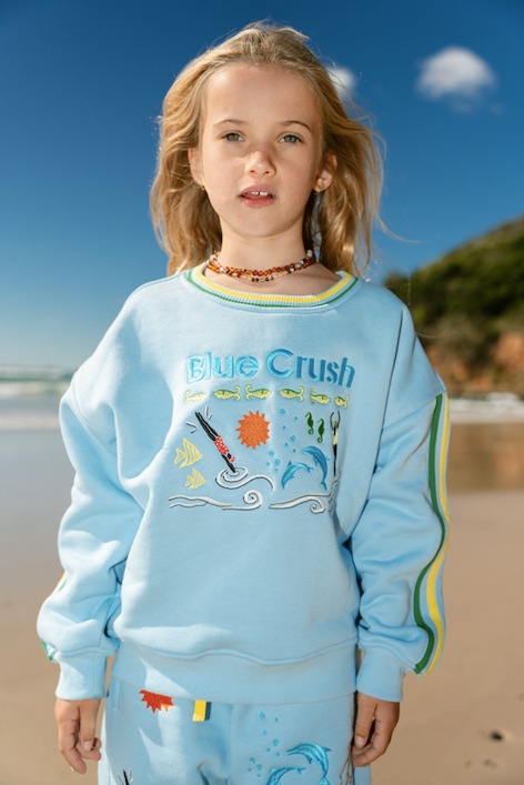 Blue Crush Tracksuit Set