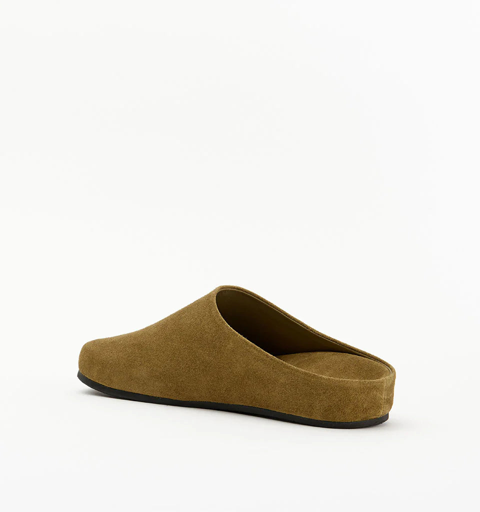 Shiloh - Khaki Suede