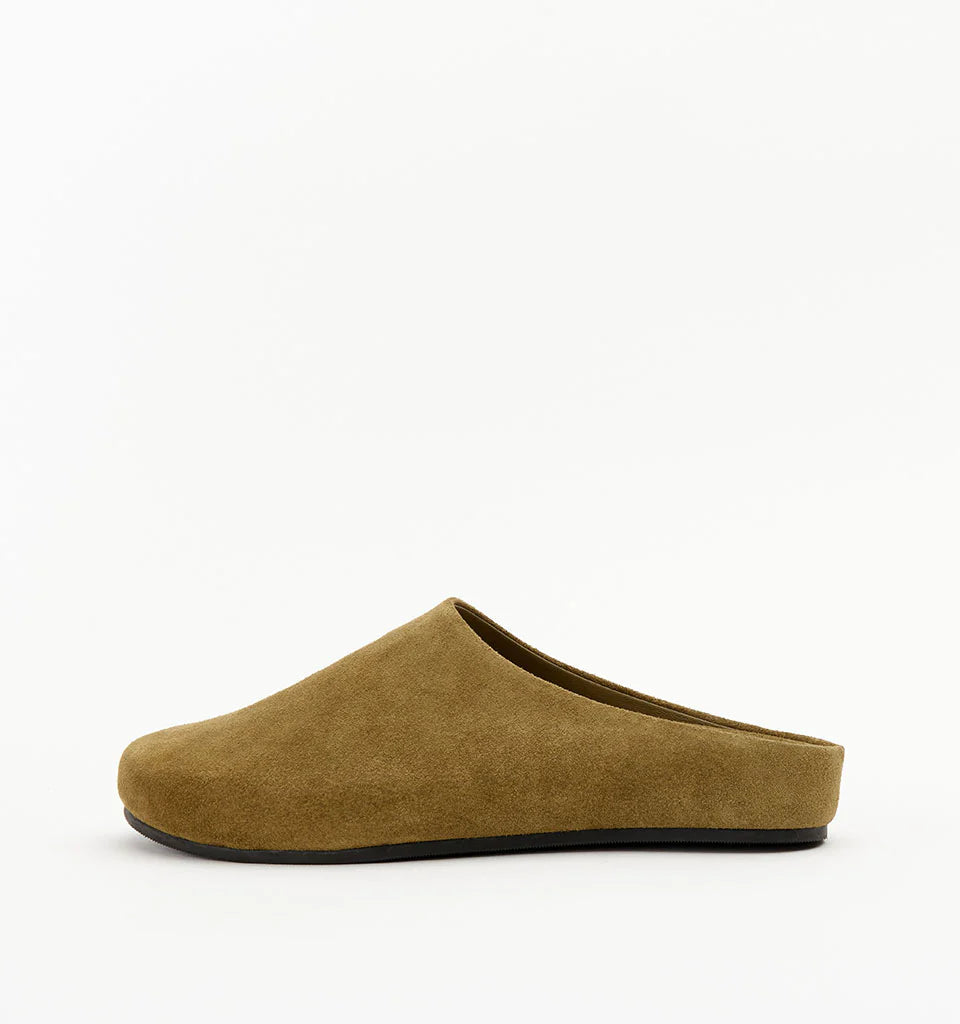 Shiloh - Khaki Suede