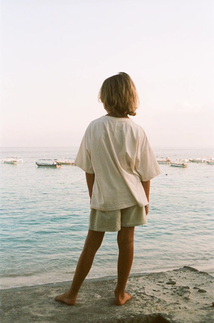 Thea Shorts - Hunter Stripe PRE-SALE