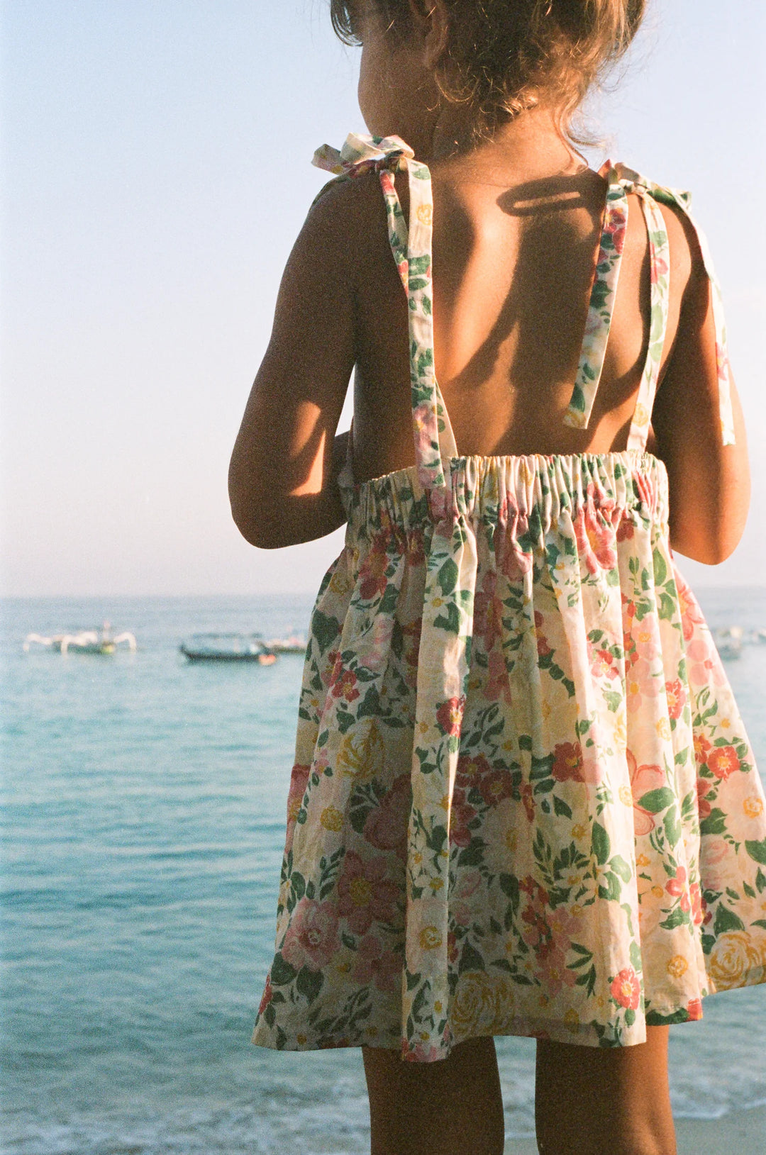 Luna Pinafore - Garden Floral PRE-SALE