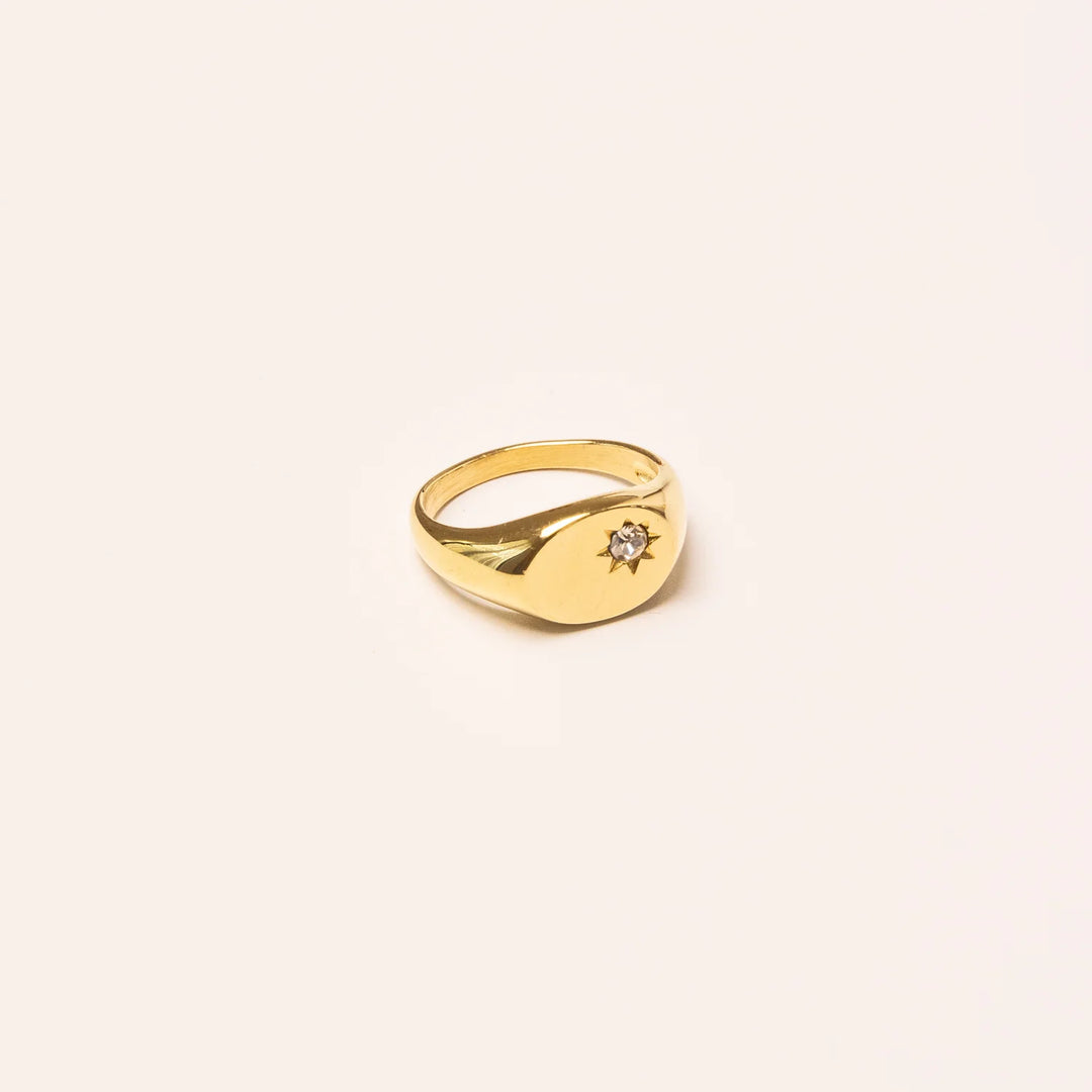 Star Signet Ring