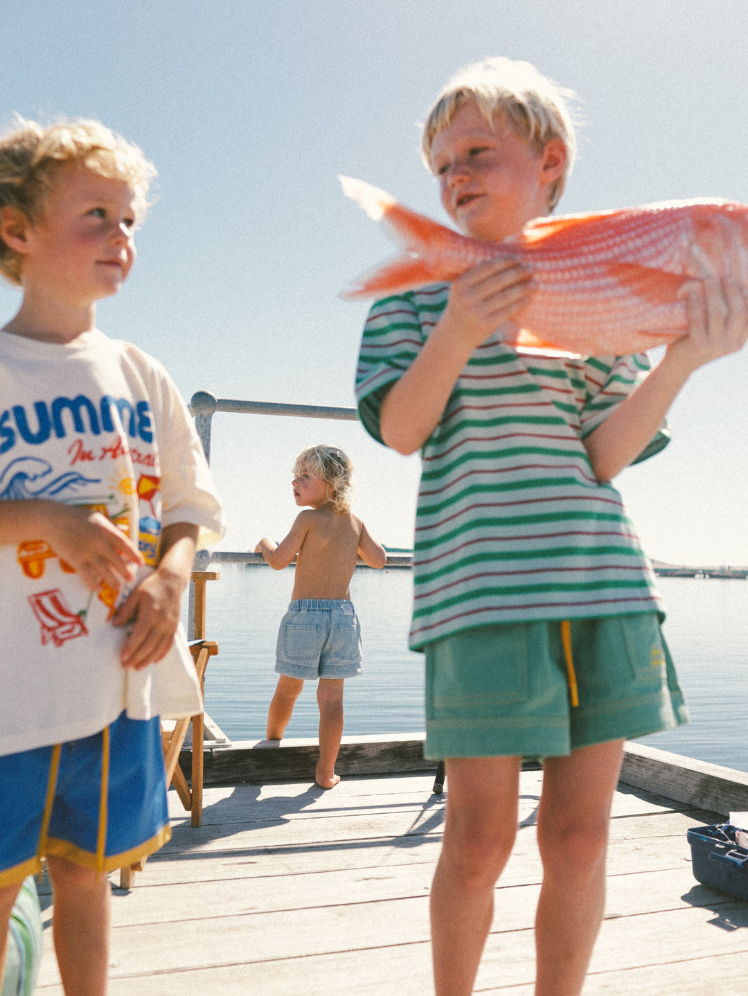 Green Stripe T Shirt