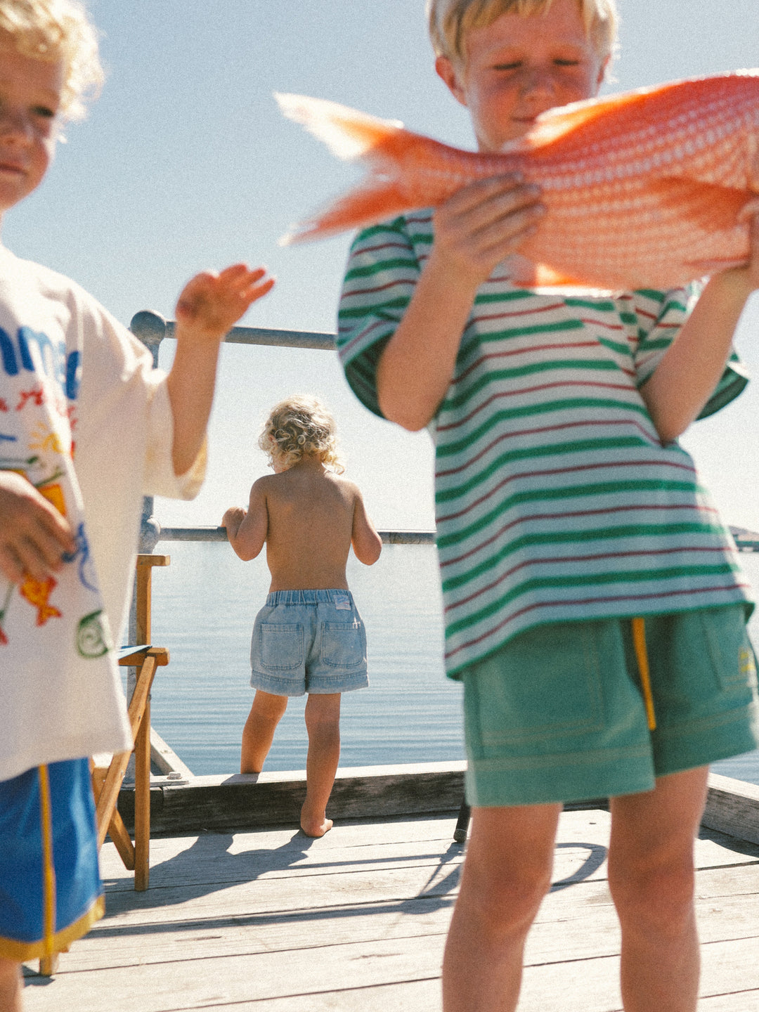 Green Stripe T Shirt
