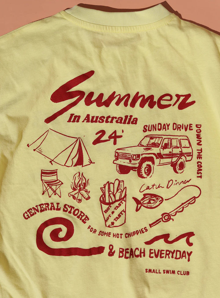 Lemon Summer In Australia Tee