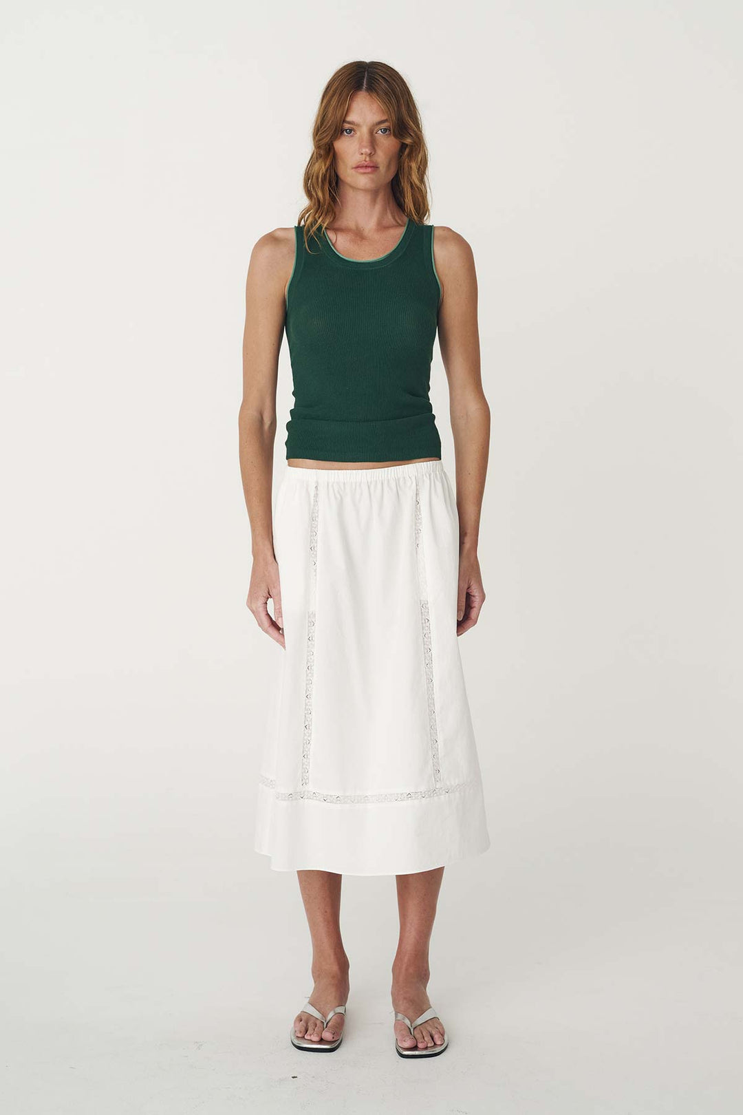 Suri Lace Midi Skirt