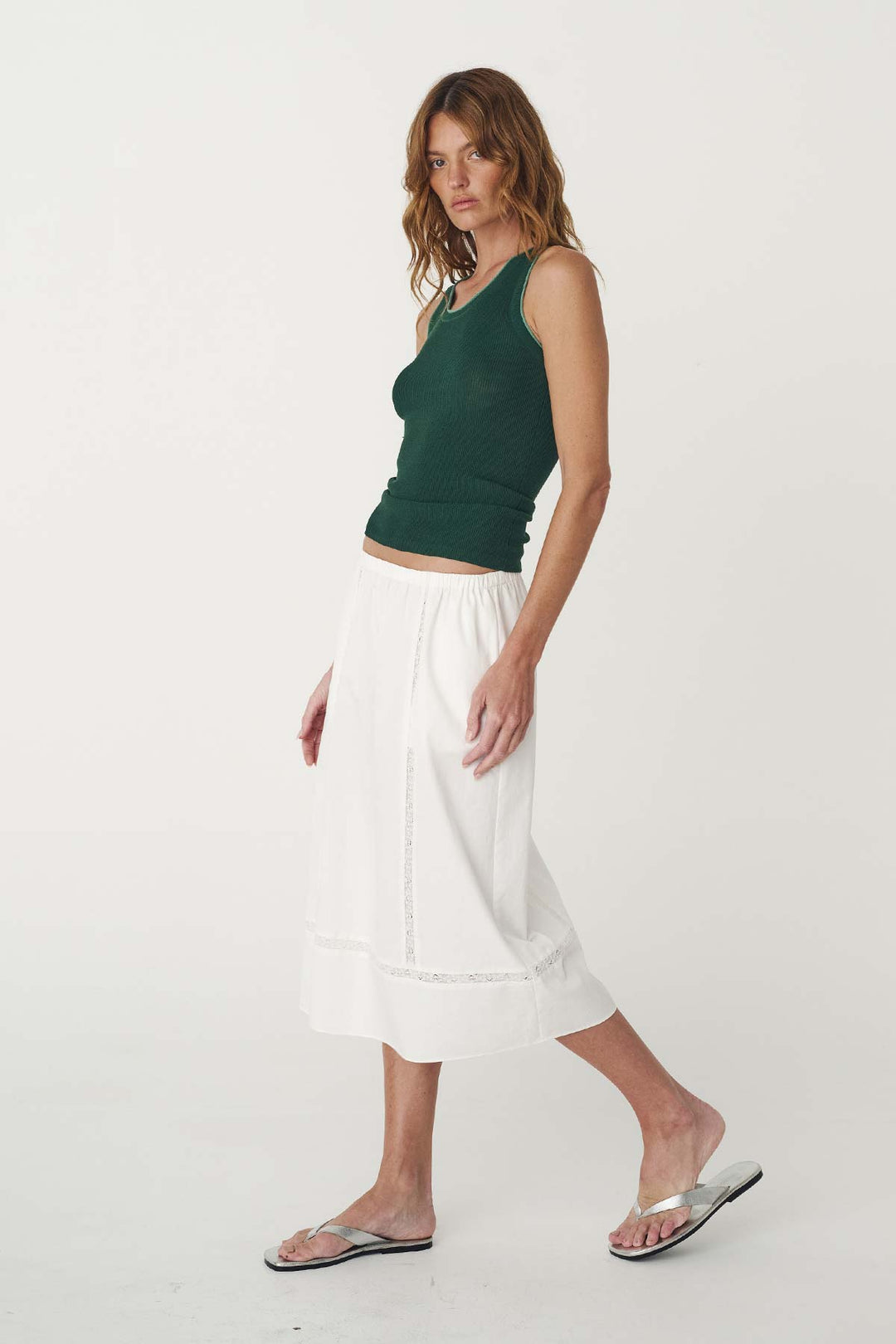 Suri Lace Midi Skirt