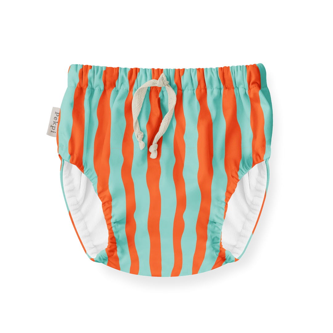 Reusable Swim Nappy - Sea Kelp Aqua