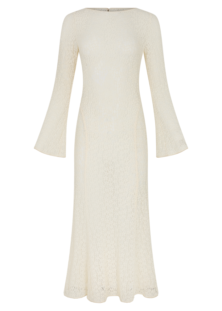 Tarot Lace Cherry Maxi Dress