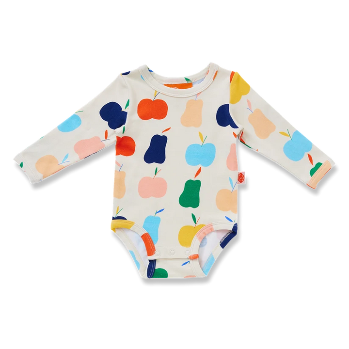 Tiny Orchard Long Sleeve Bodysuit