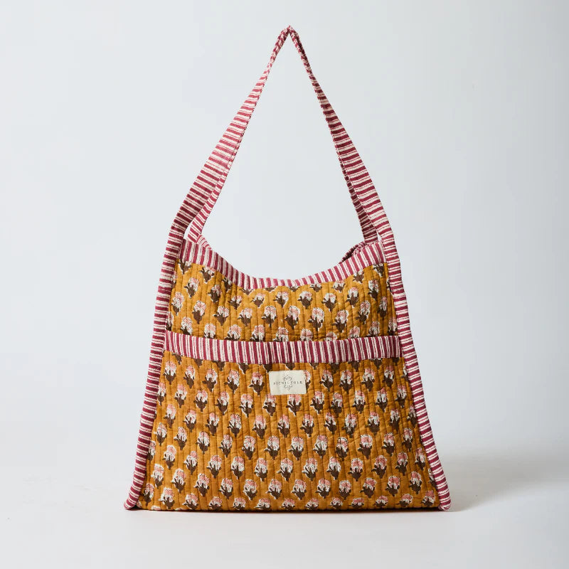 Reversible Tote Bag - Honey