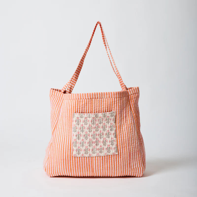 Reversible Tote Bag - Musk