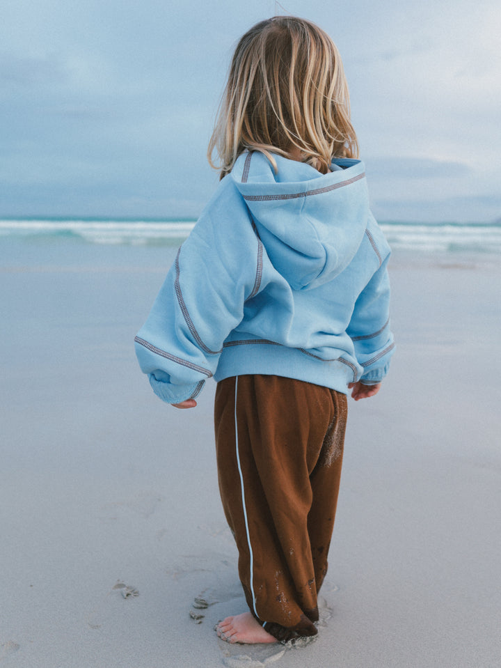 Good Tracky Dacks Blue Hoodie