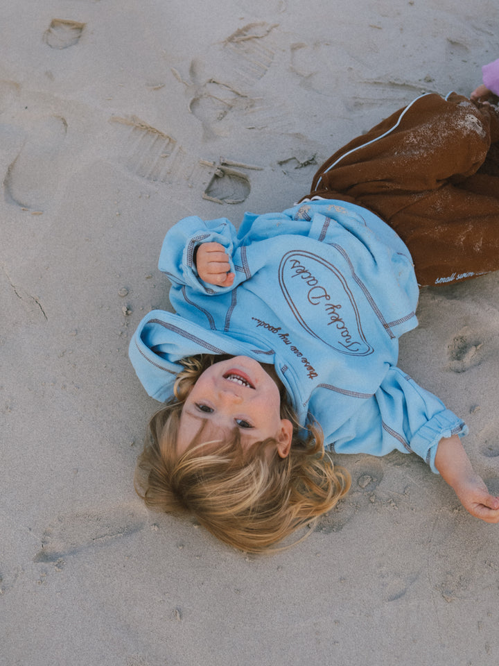 Good Tracky Dacks Blue Hoodie