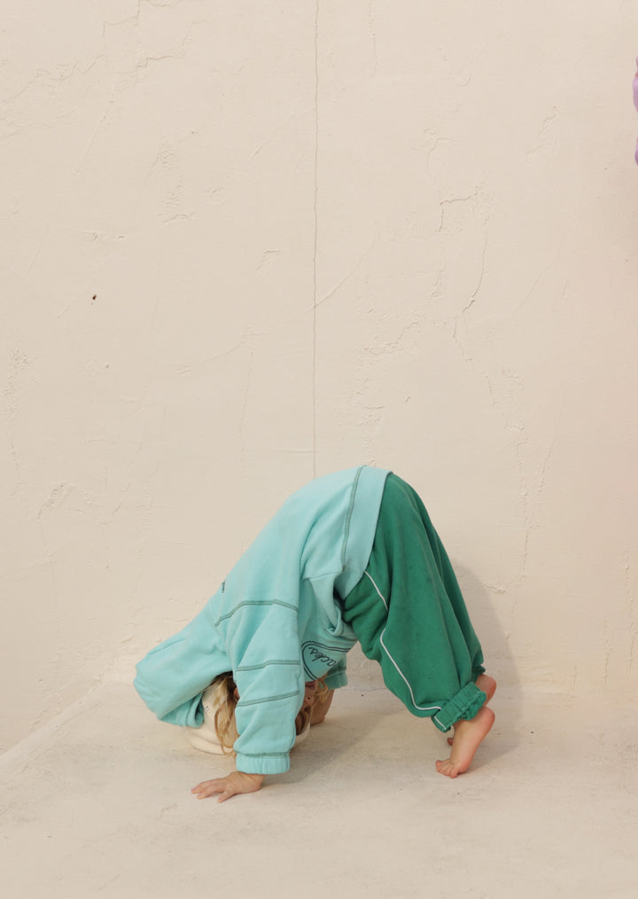 Good Tracky Dacks Aqua Hoodie