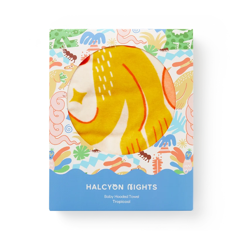 Baby Hooded Towel - Tropicool