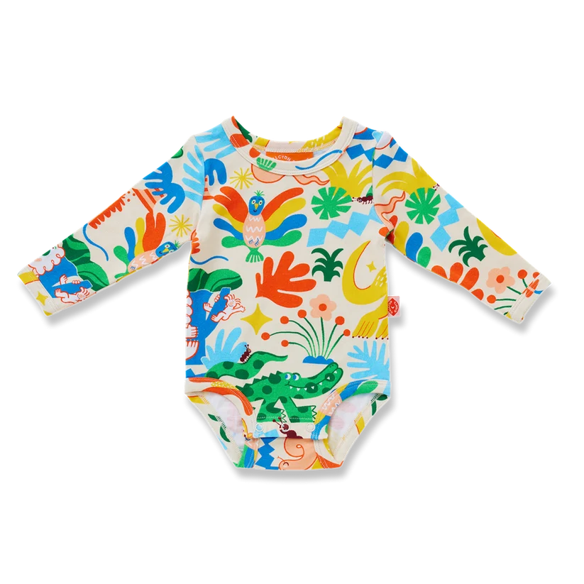 Tropicool Long Sleeve Bodysuit