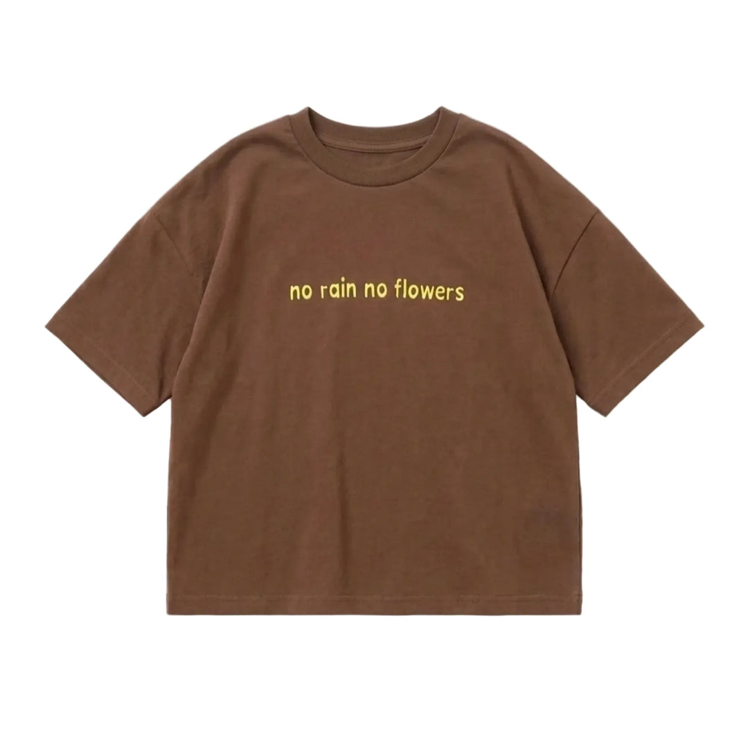 No Flowers Tee - Earth PRE-SALE