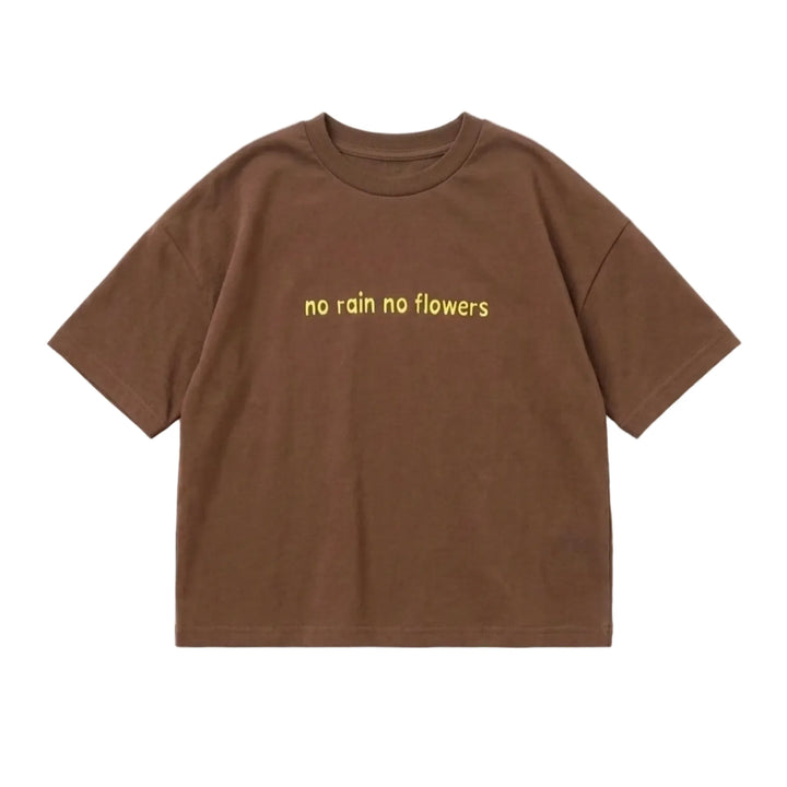 No Flowers Tee - Earth PRE-SALE