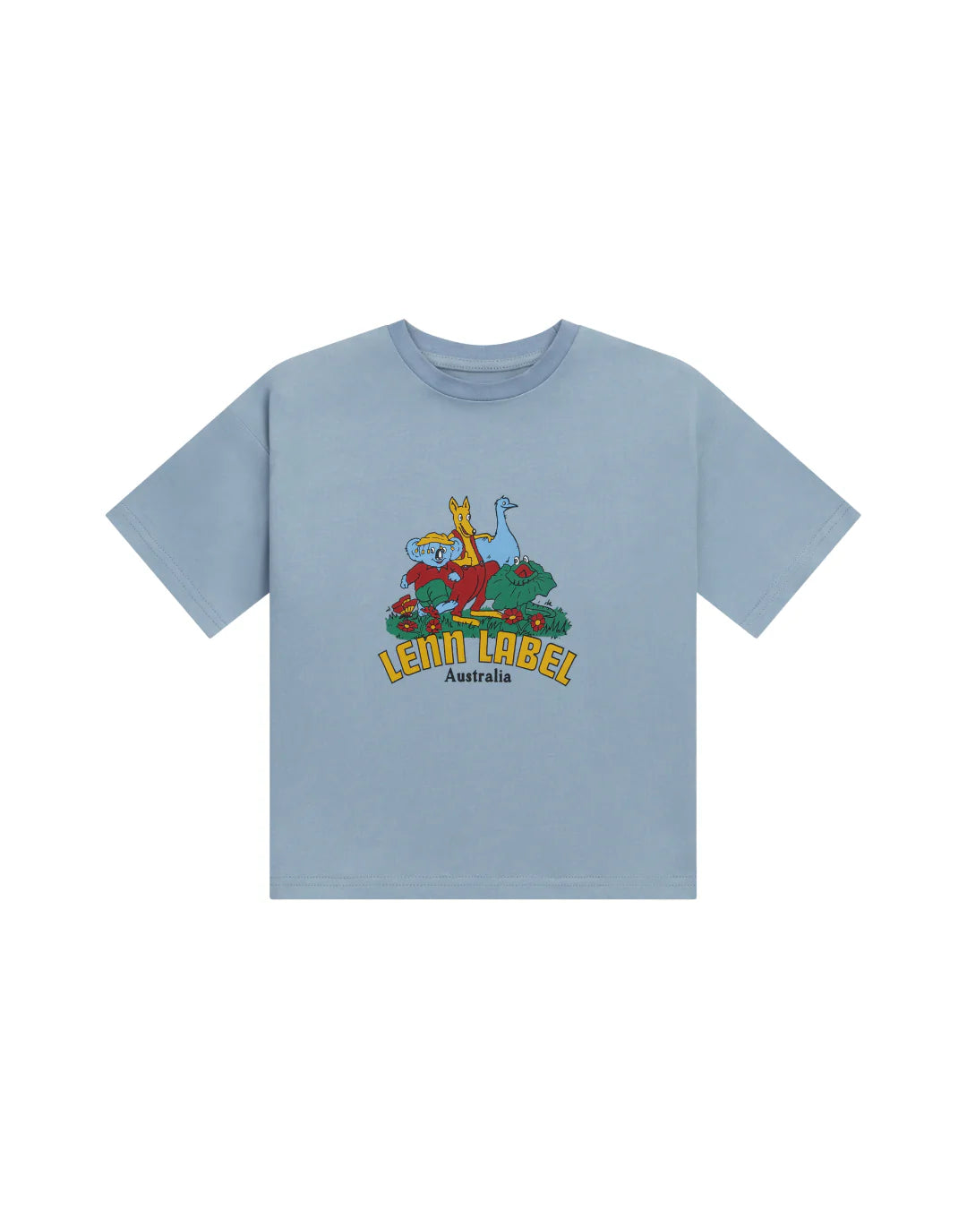 Lenn Aussie Tee - Sky