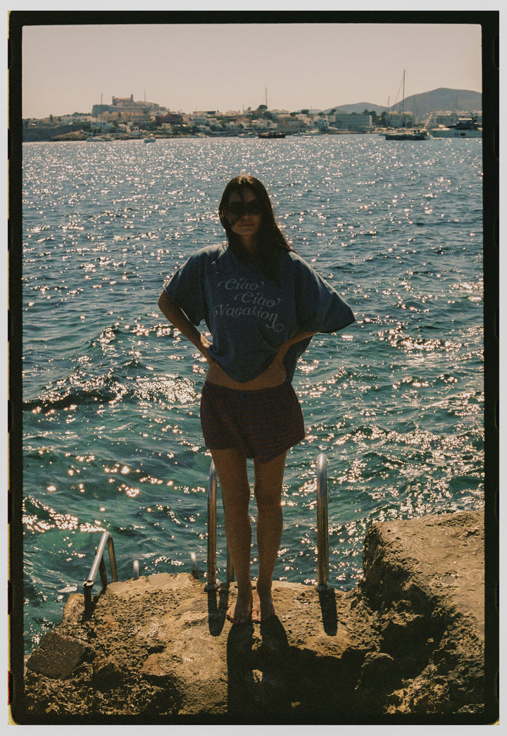 Vacay Crop Tee