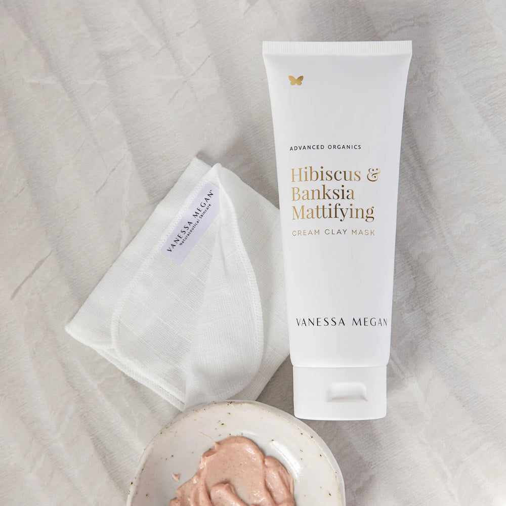 Hibiscus & Banksia Mattifying Cream Clay Mask - 180ml