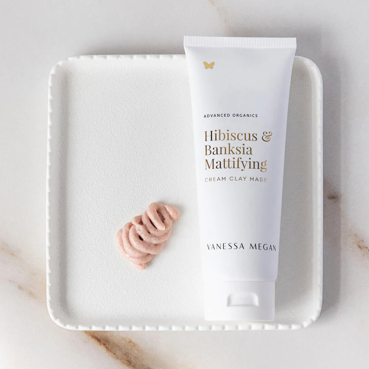 Hibiscus & Banksia Mattifying Cream Clay Mask - 180ml