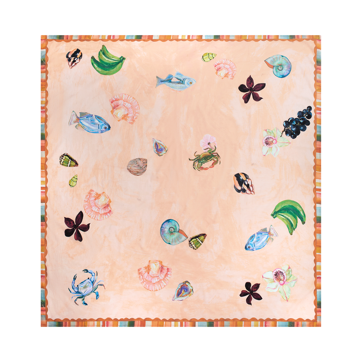 Annie Everingham Sarong -  Pastel Sea