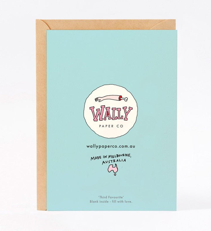 Third Favourite Baby Card