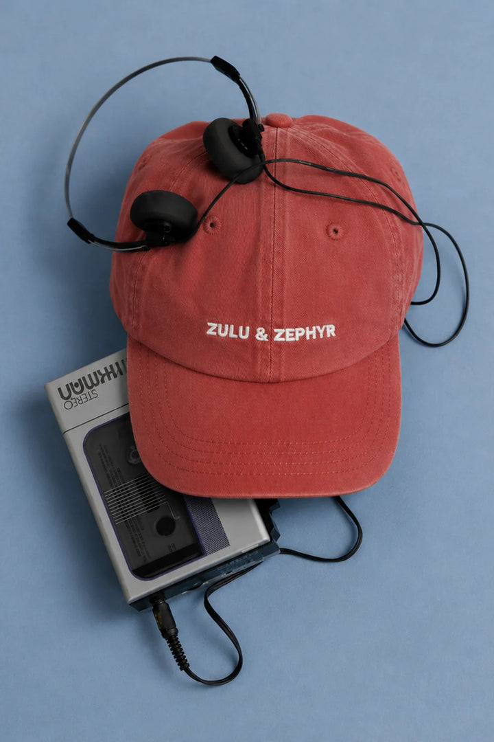 Zulu & Zephyr Canvas Cap - Red