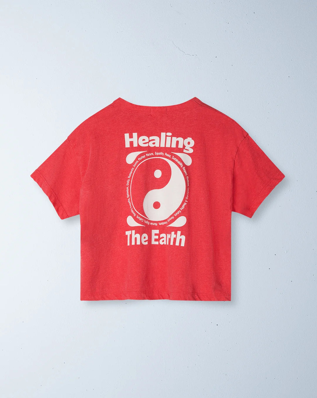 Keep Earth Around Tee - Chilli