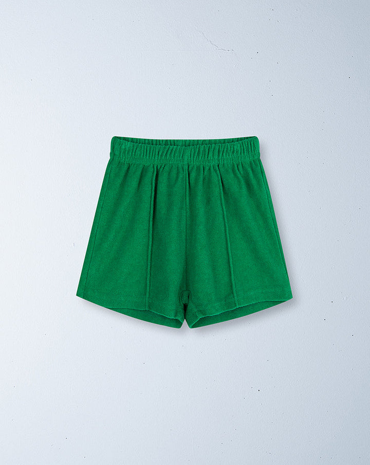 Tiki Terry Short - Parrot Green