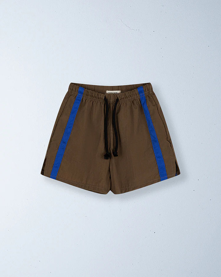 Twin Stripe Swim Short - River