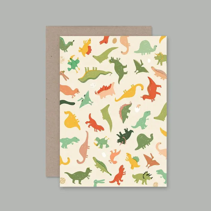 Dinosaur card