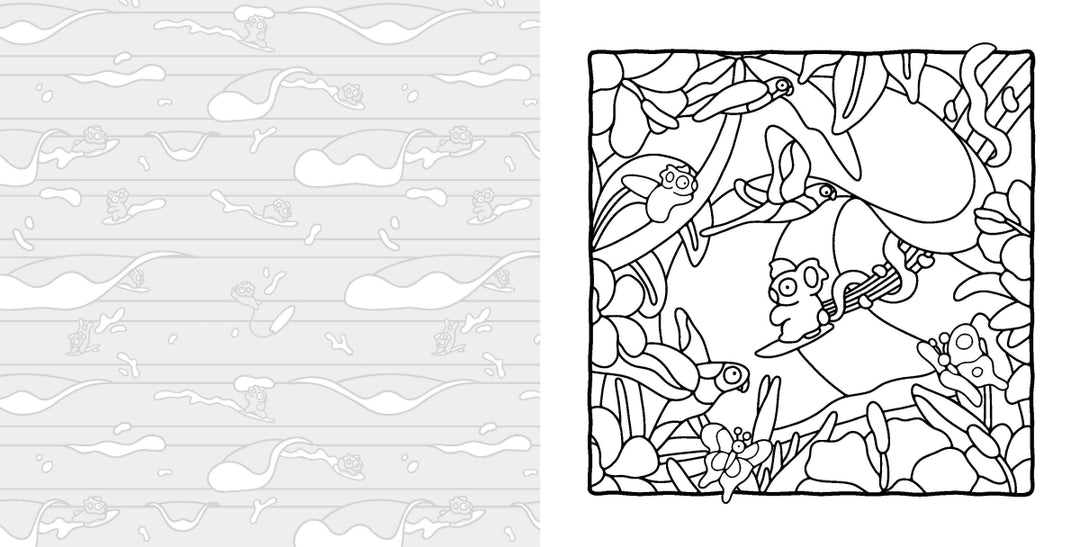 Cruisy Colouring: Surf ‘n’ Splash