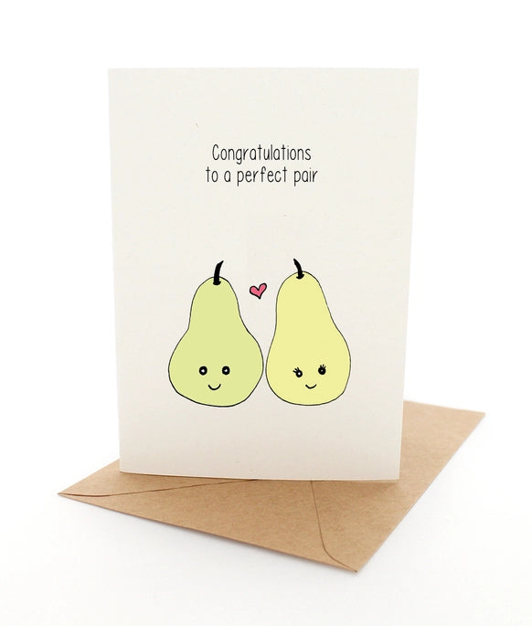 Punny Pear Card