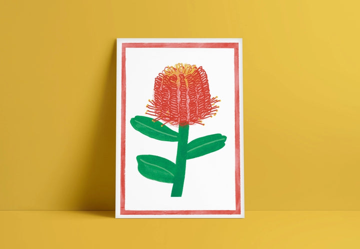Banksia Print A4