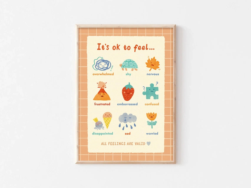 Its Ok To Feel Print A3