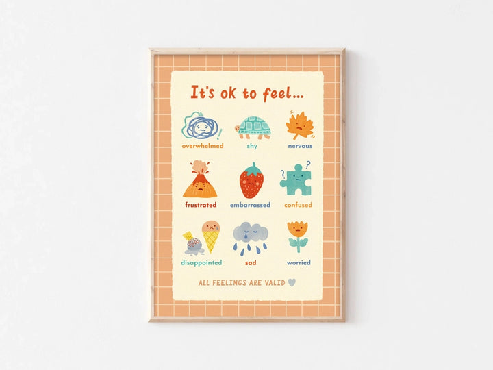 Its Ok To Feel Print A3