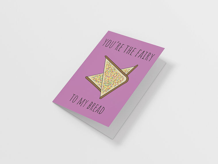 Fairy Bread Greeting Card