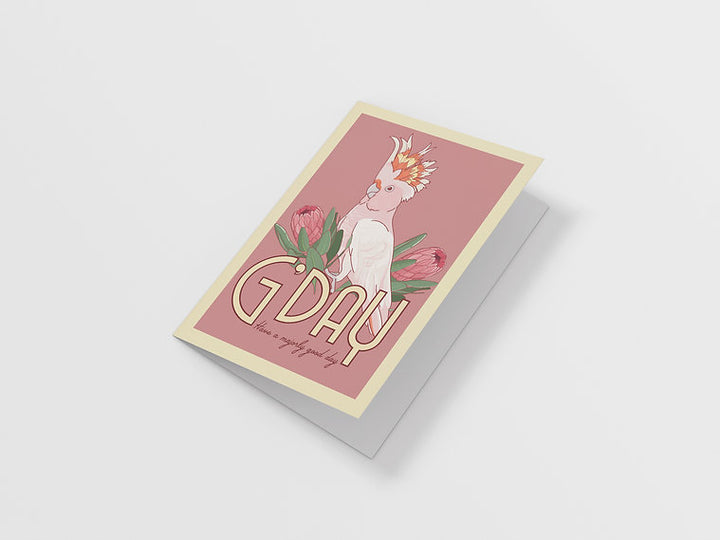 Galah Greeting Card