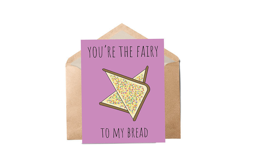 Fairy Bread Greeting Card