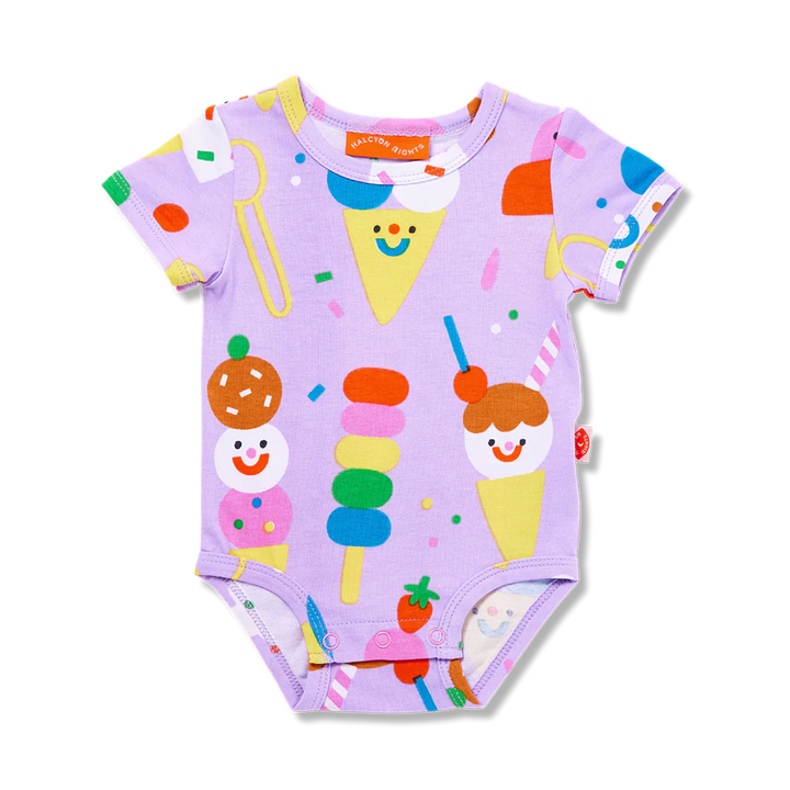 Sundae Funday Short Sleeve Bodysuit