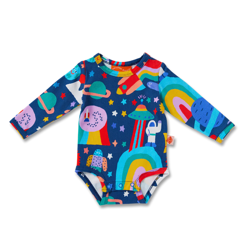 Rocket Ride Long Sleeve Bodysuit