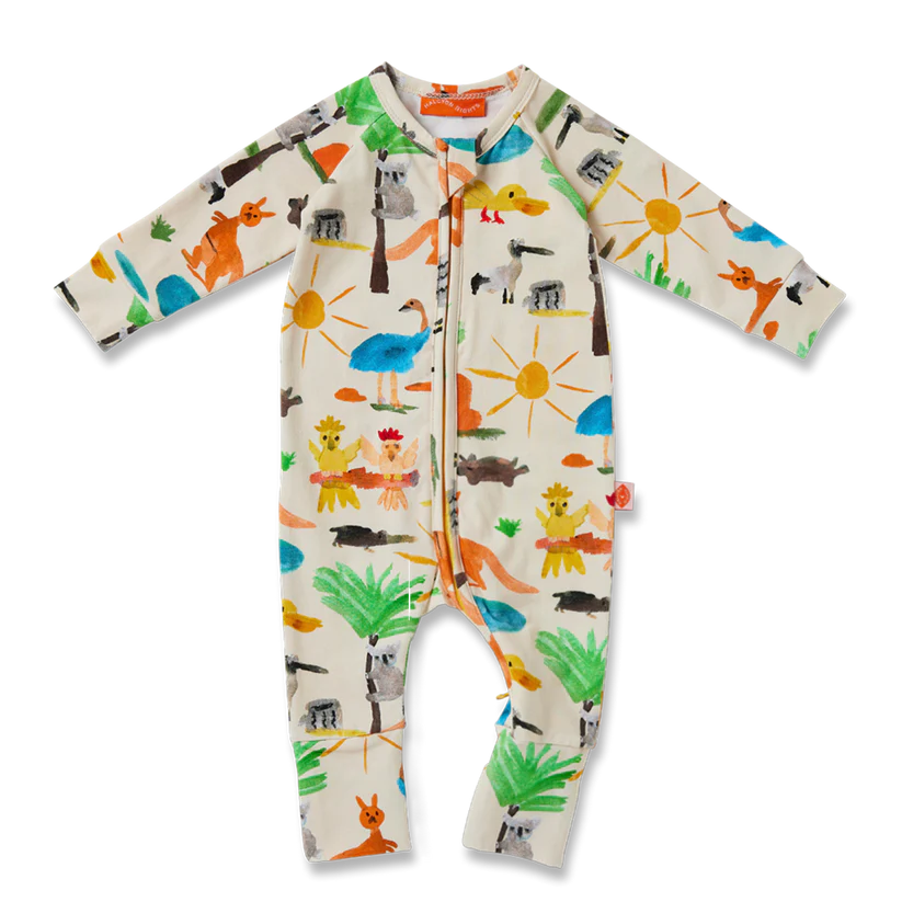 Yo's Country Long Sleeve Romper