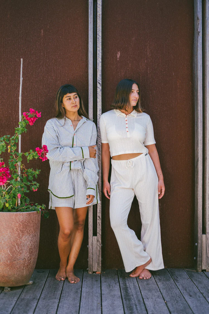 Beach PJ Pant - Pontiel Cream