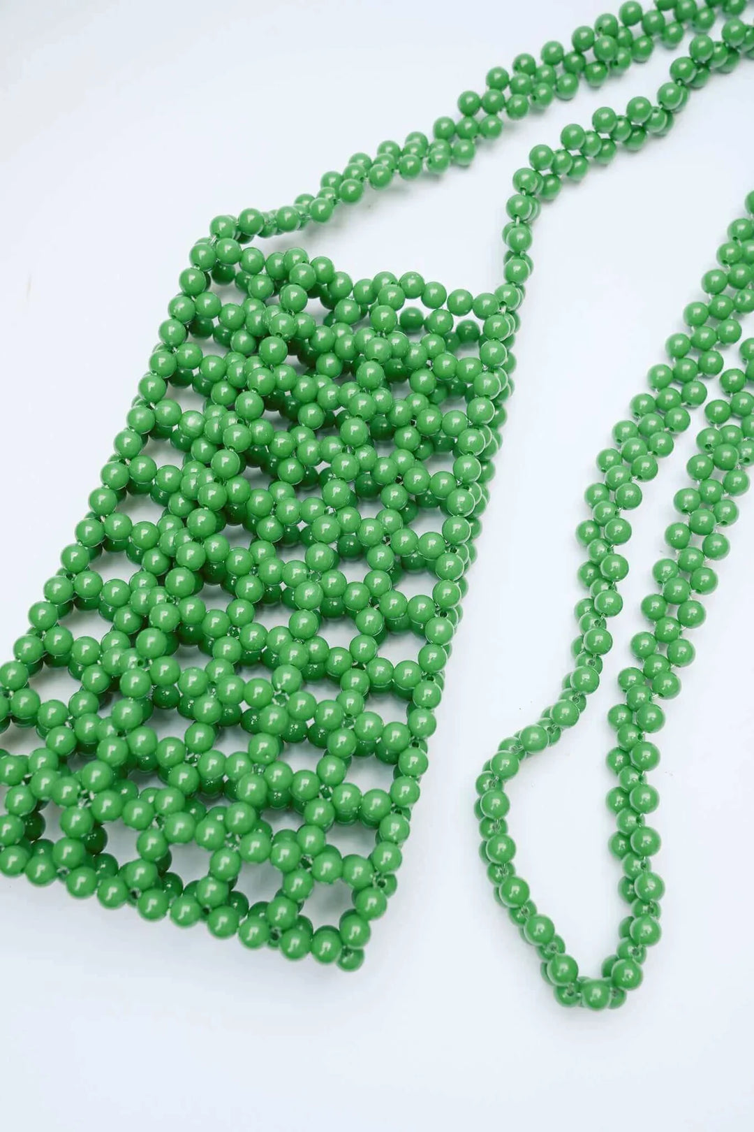 Beaded Phone Bag - Green